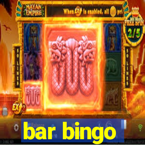 bar bingo