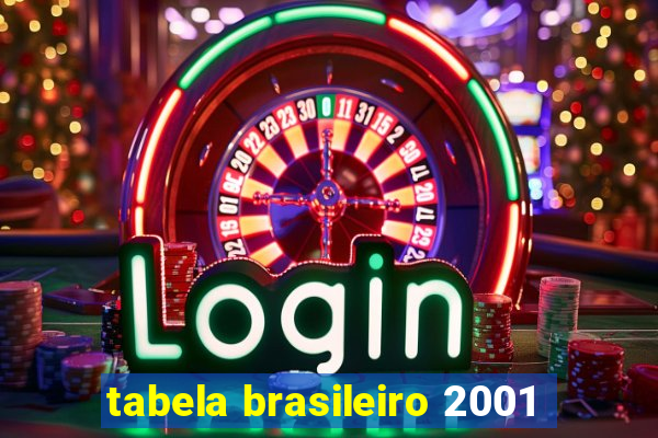 tabela brasileiro 2001