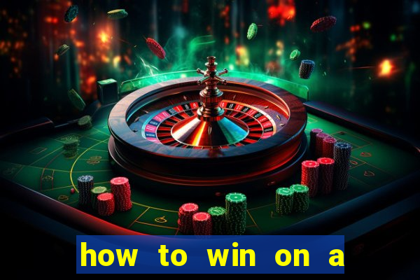 how to win on a slot machine in a casino