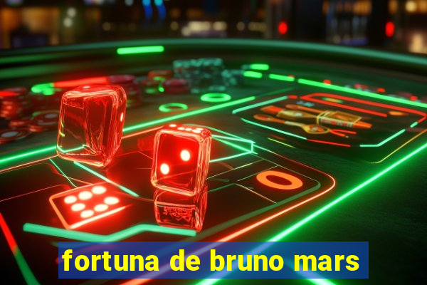 fortuna de bruno mars