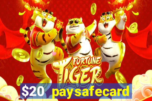 $20 paysafecard deposit bonus casino nz