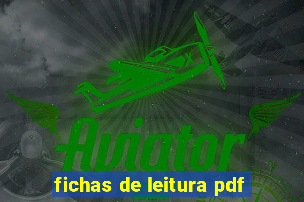 fichas de leitura pdf