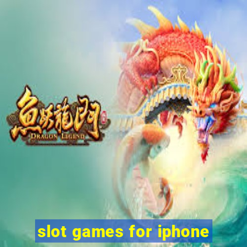 slot games for iphone