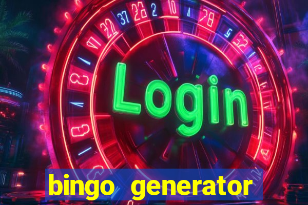 bingo generator with images