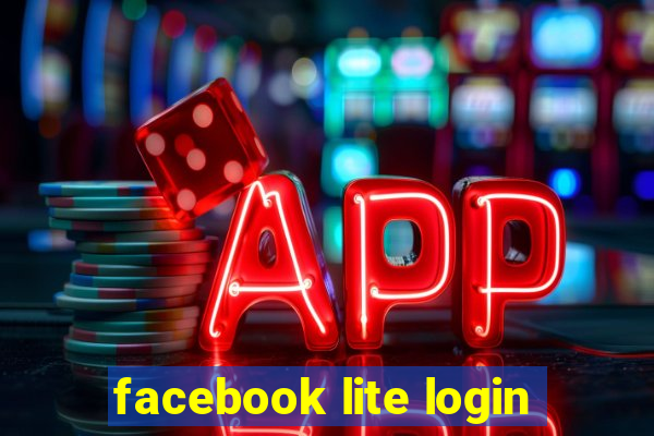 facebook lite login