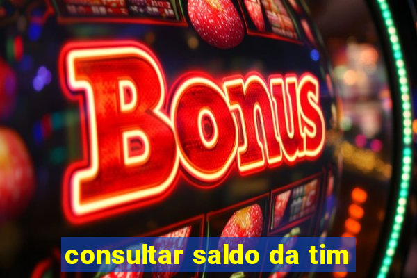 consultar saldo da tim