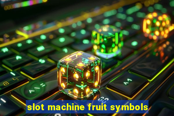 slot machine fruit symbols