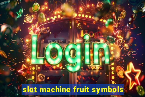 slot machine fruit symbols