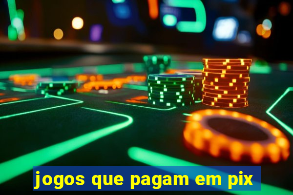 jogos que pagam em pix