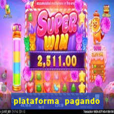 plataforma pagando no cadastro slot