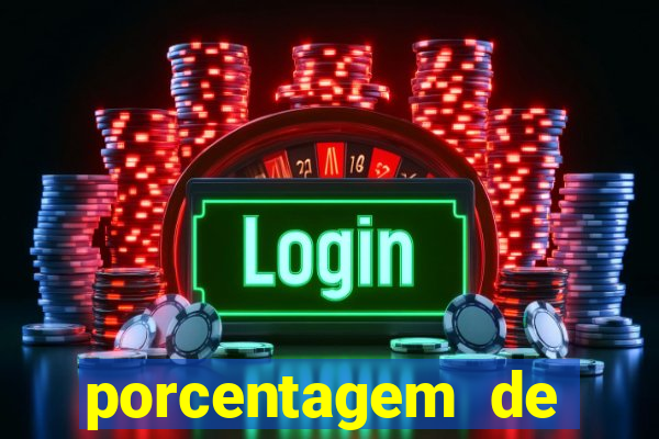 porcentagem de jogos slots pg