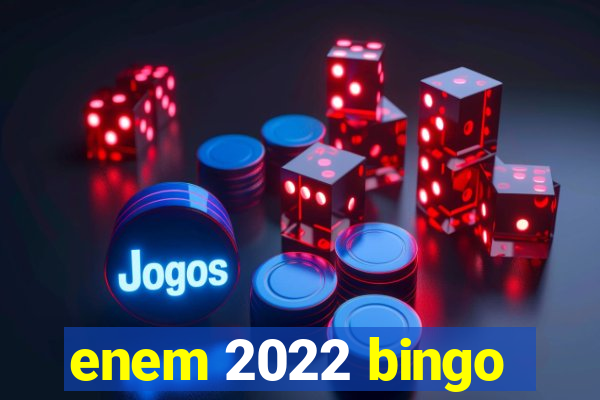 enem 2022 bingo