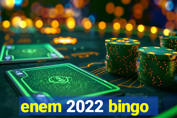 enem 2022 bingo