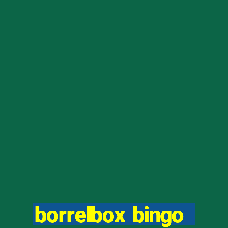 borrelbox bingo