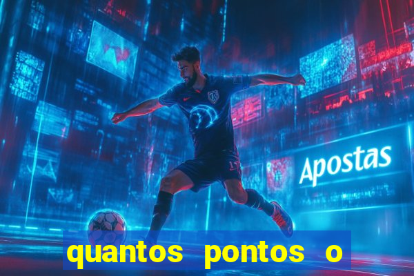 quantos pontos o palmeiras tá