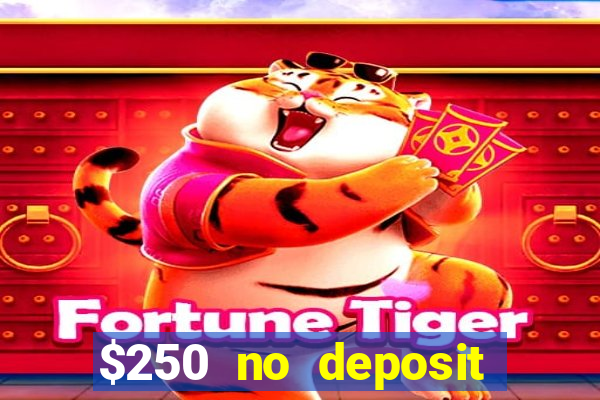 $250 no deposit bonus casino