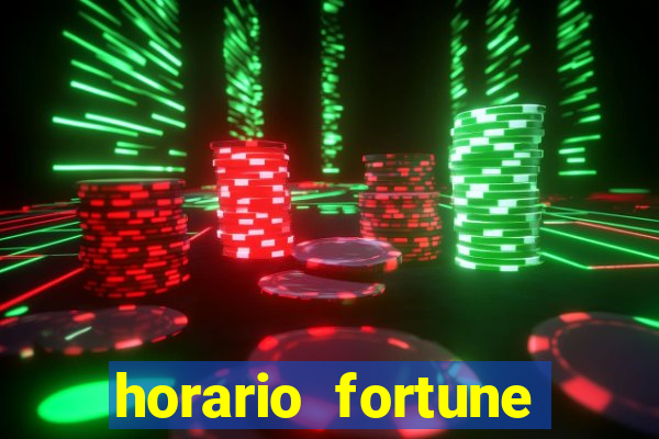 horario fortune tiger madrugada