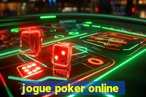 jogue poker online