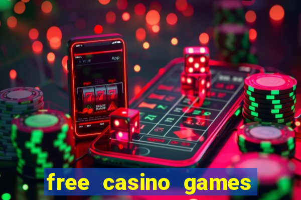 free casino games slot machine