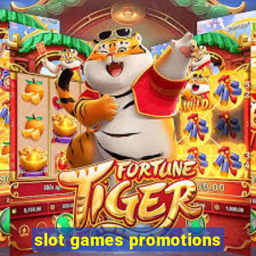 slot games promotions