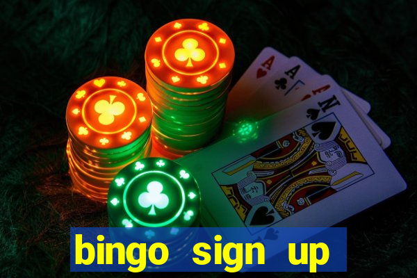 bingo sign up offers no wagering