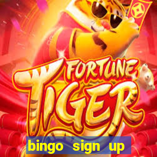 bingo sign up offers no wagering