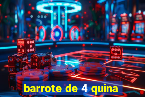 barrote de 4 quina