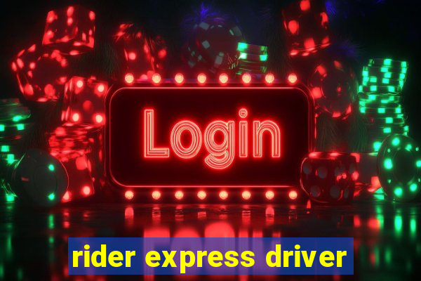 rider express driver