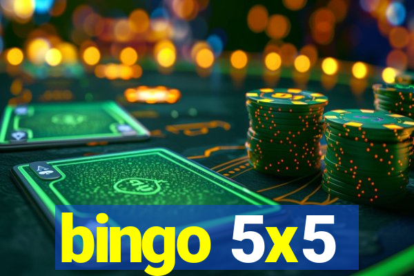 bingo 5x5