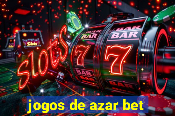 jogos de azar bet