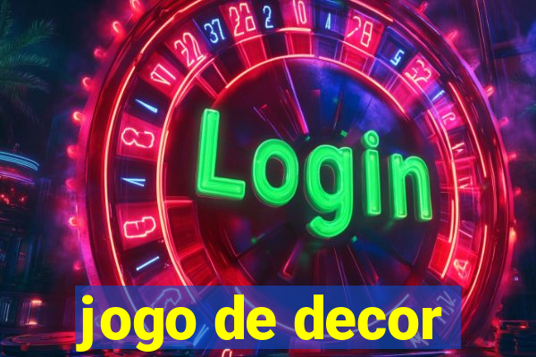 jogo de decor