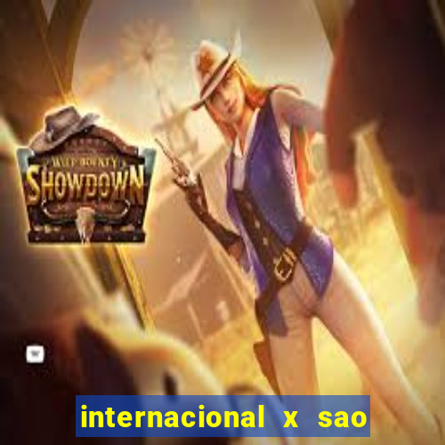 internacional x sao paulo palpites