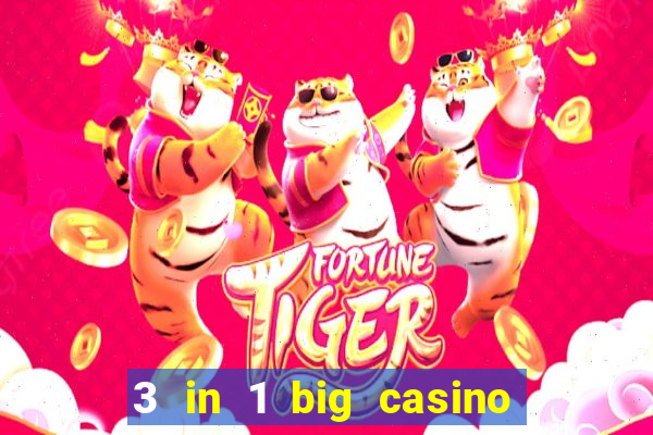 3 in 1 big casino game set