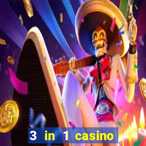 3 in 1 casino game set