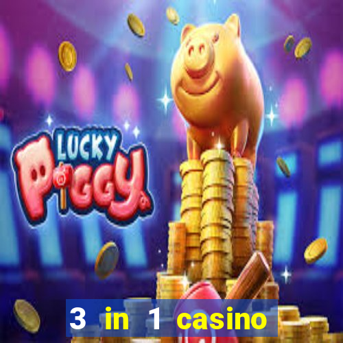 3 in 1 casino game set