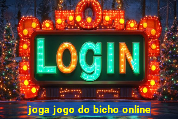 joga jogo do bicho online