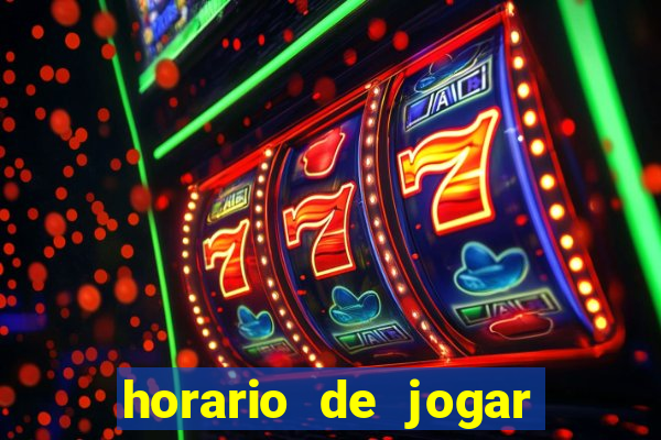 horario de jogar fortune rabbit