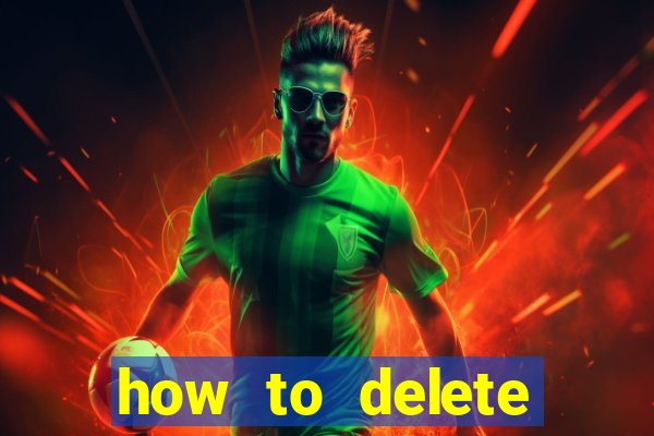 how to delete account in bingo plus