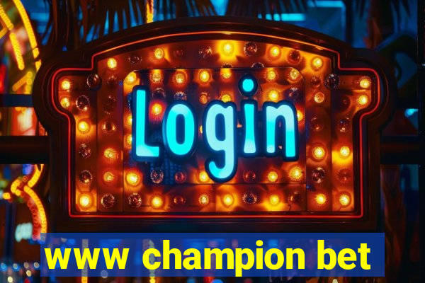 www champion bet