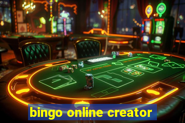 bingo online creator