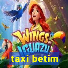 taxi betim