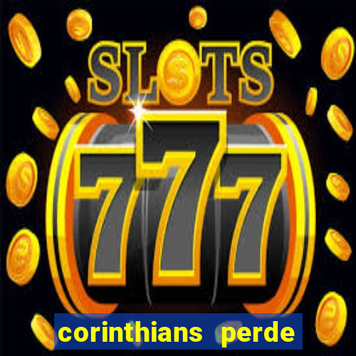 corinthians perde nego some