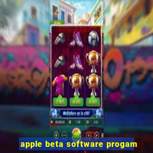 apple beta software progam