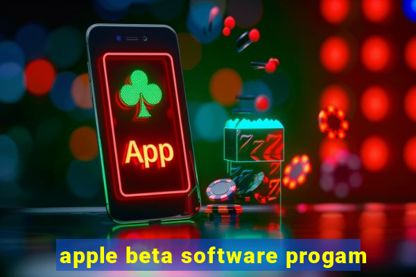 apple beta software progam