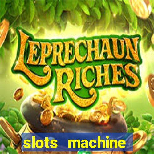 slots machine gratis 2022