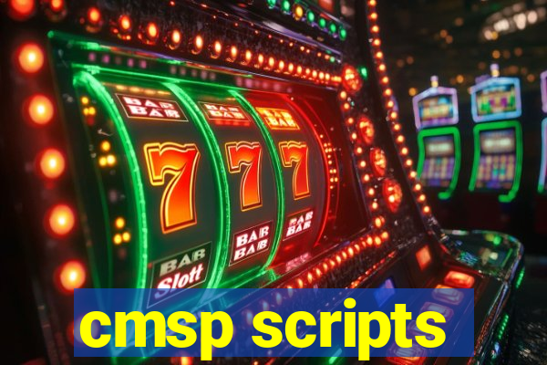 cmsp scripts