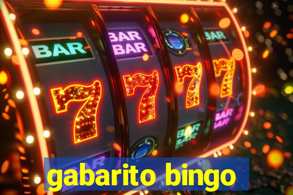 gabarito bingo