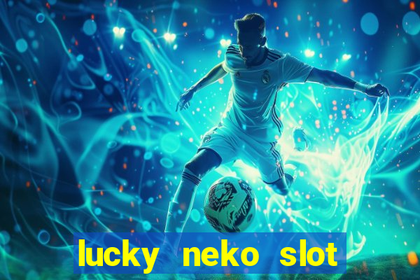 lucky neko slot logo png