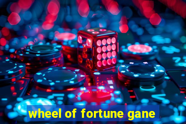 wheel of fortune gane