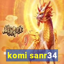 komi sanr34